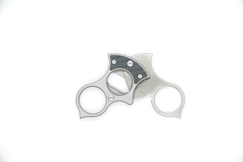 A SHARP PAIR - Hell Razor AUTO CF & the Red Horse Cigar Cutter CF Inlay
