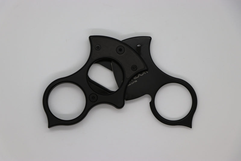 Red Horse Cigar Cutter Triple Black