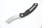 A SHARP PAIR - Hell Razor Carbon Fiber & the Red Horse Cigar Cutter CF Inlay