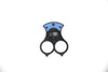 Red Horse Cigar Cutter Black & Blue