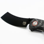 Hell Razor P Series Carbon Fiber Handle PVD Black Blade