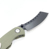 Hell Razor P Series OD Green Handle W/ PVD Black Blade