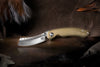 Jeremy Siers Exclusive Patina Hell Razor P Series Brass Handle w/ Satin Blade