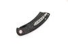 Hell Razor P Series Black Marbled Carbon Fiber Handle Black Stonewash Blade