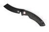 Hell Razor P Series Black Marbled Carbon Fiber Handle Black Stonewash Blade